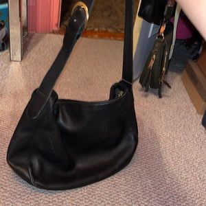 Vintage Coach Leather Shoulder Bag